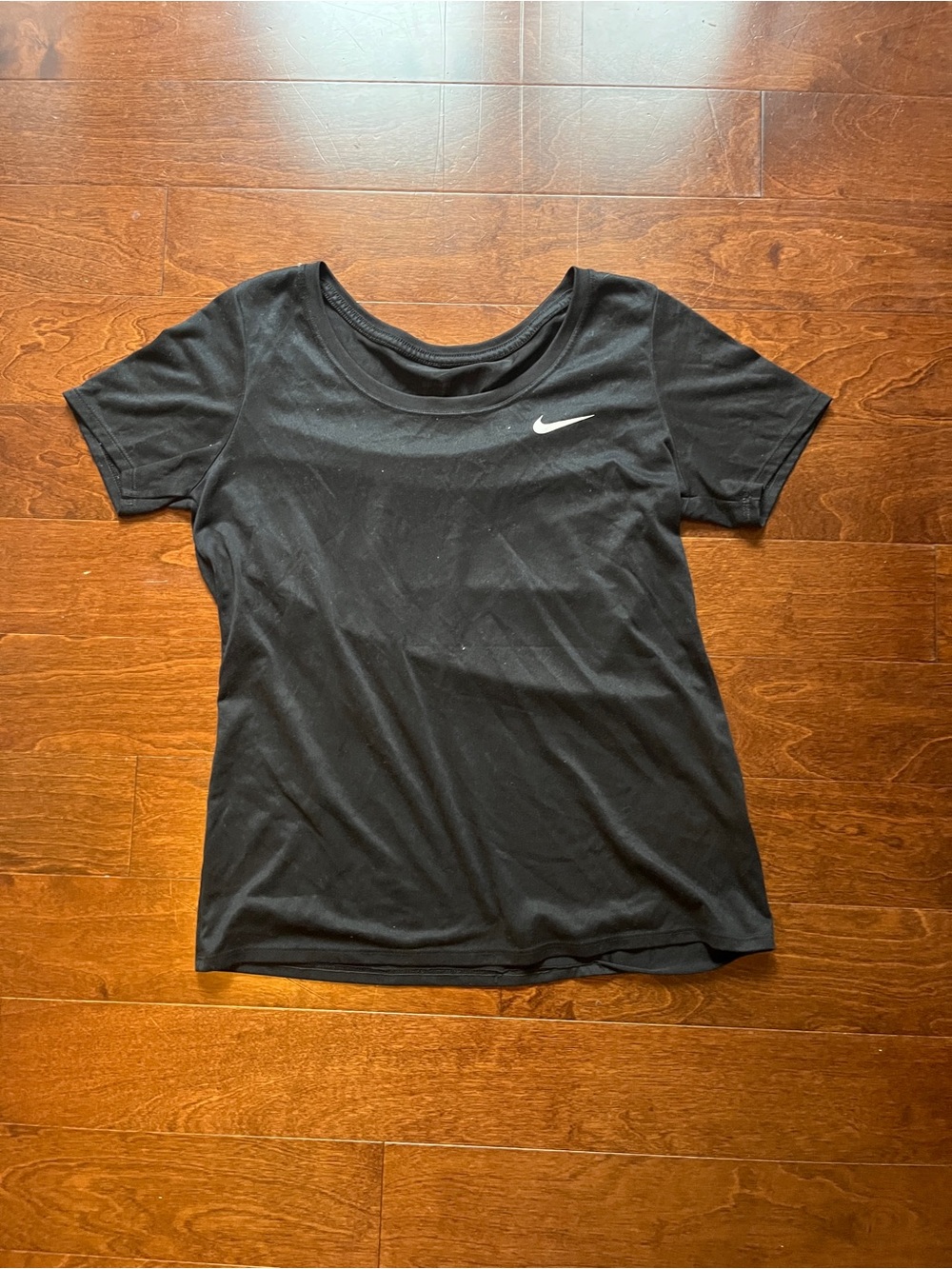 Nike Black Short Sleeve Crewneck Athletic Tee